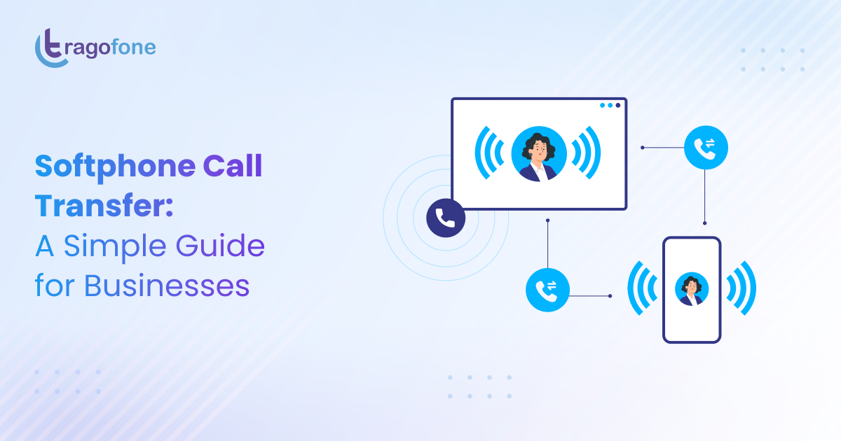 Softphone with call transfer