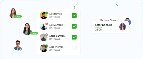 adding or removing softphone users in bulk