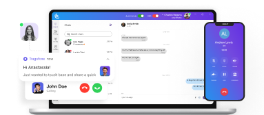 softphone using showcasing unified device experience