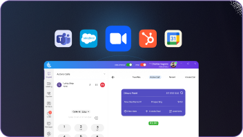 System integrations with Softphone