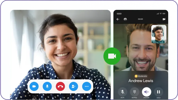 HD video calling using Tragofone app