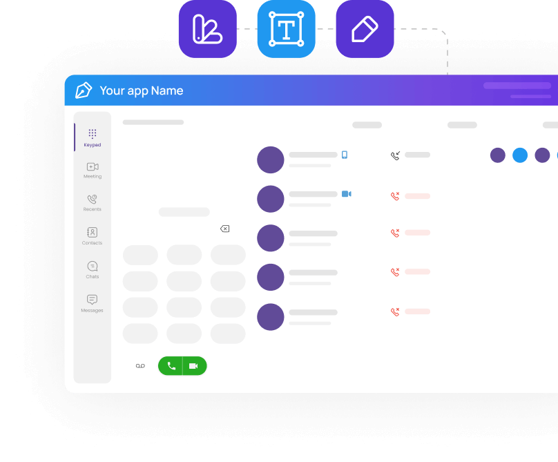 white labeling options in Tragofone Softphone app
